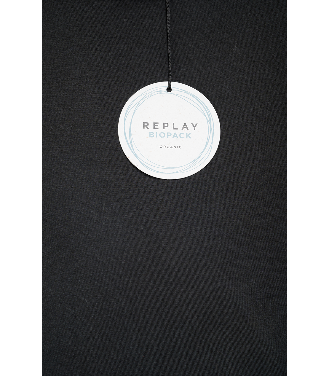 BIO PACKガーメントダイ オーガニックコットンジャージードレス 詳細画像 ブラック 5